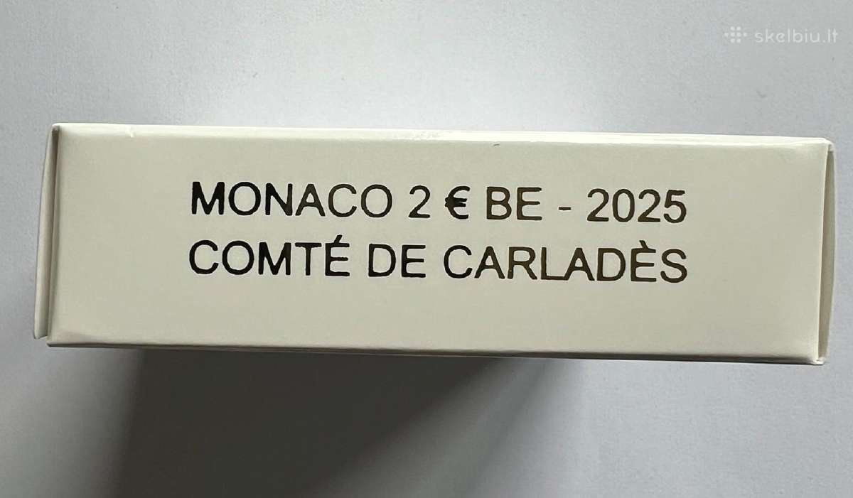 2025 m. Monaco 2 eurai -Comte De Carlades- - nuotraukos Nr. 7
