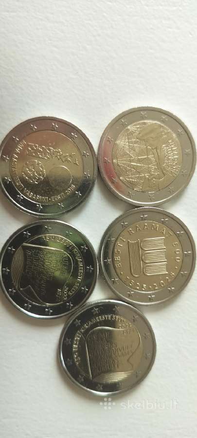 Estijos 2 eurų monetos