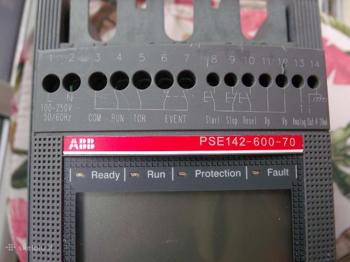 Švelnaus paleidimo įrenginys softstarter Abb - nuotraukos Nr. 3