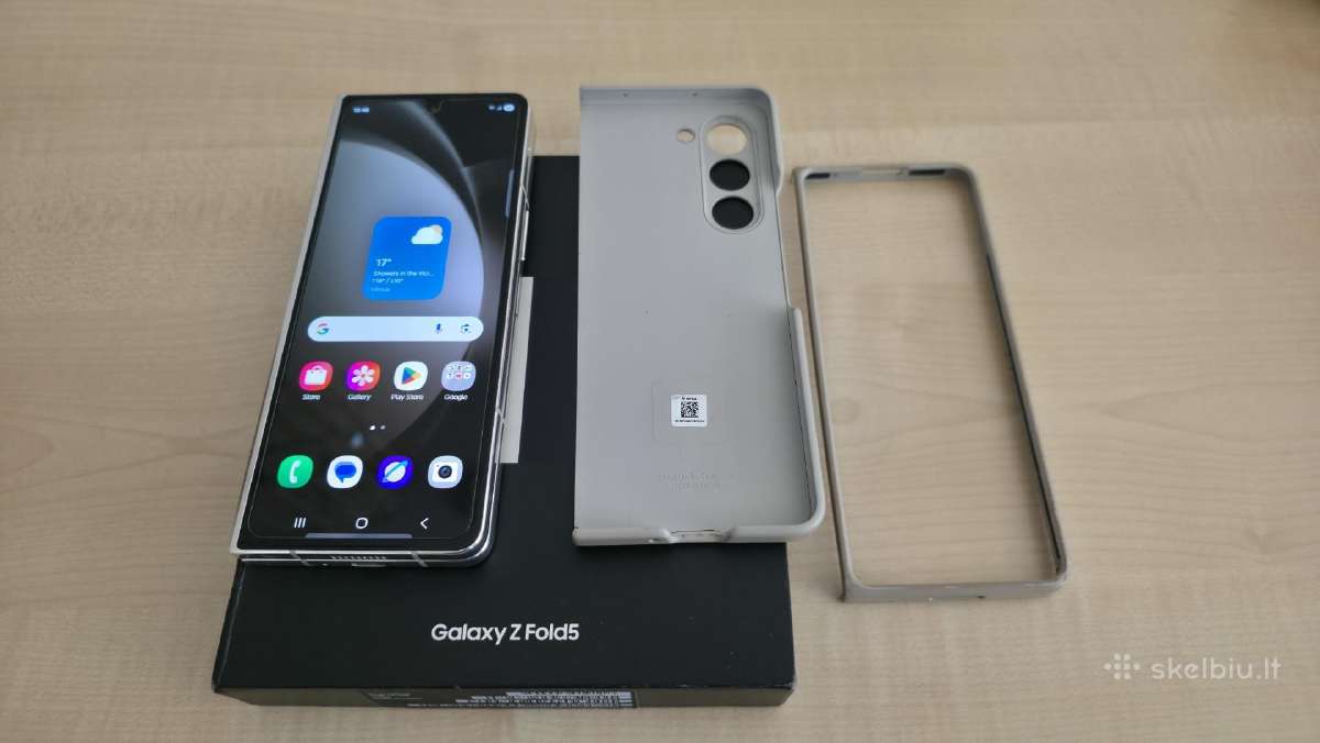 Samsung Z Fold 5 512gb Silver idealus! - nuotraukos Nr. 2