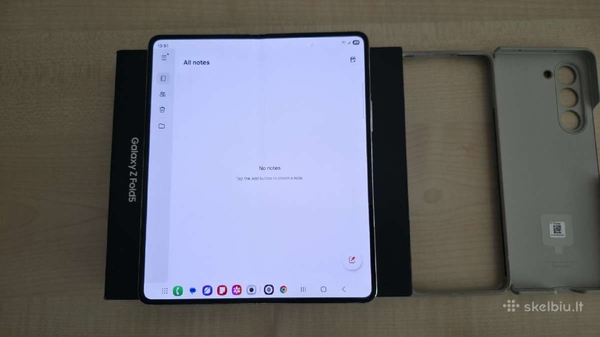 Samsung Z Fold 5 512gb Silver idealus! - nuotraukos Nr. 9