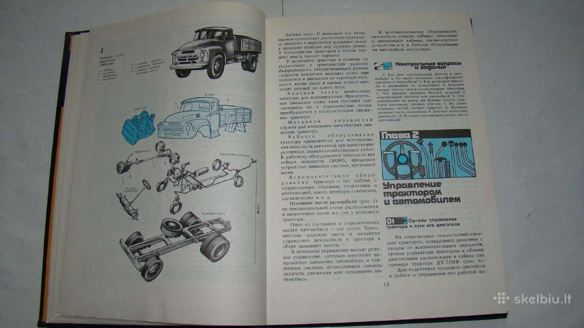 Traktoriai ir automobiliai. 1987 m. - nuotraukos Nr. 6