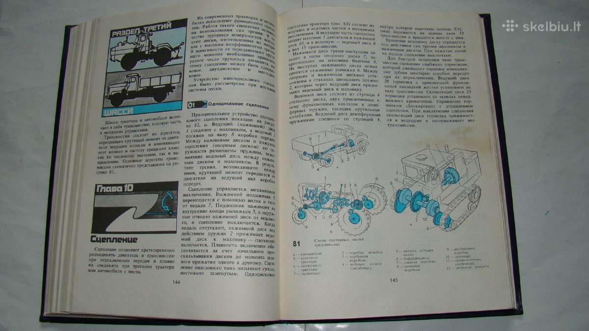 Traktoriai ir automobiliai. 1987 m. - nuotraukos Nr. 29