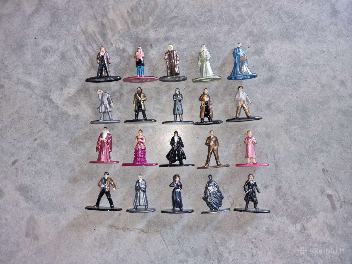 Harry Potter metalinės figūrėlės Jada Toys, 4cm