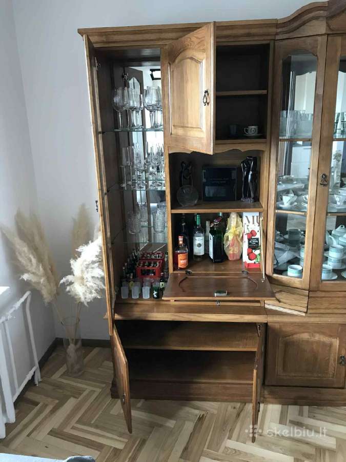 Rankų darbo individualaus užsakymo ąžuolinė spinta - nuotraukos Nr. 3