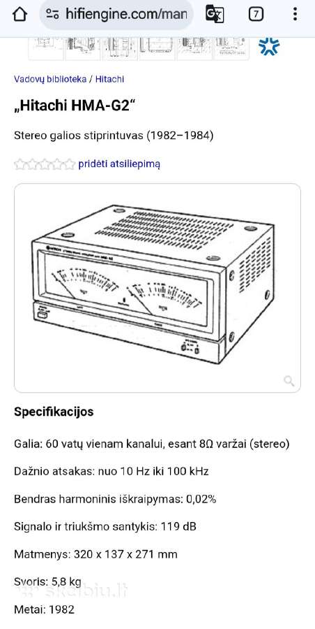 Hitachi G2 centriukas - nuotraukos Nr. 9