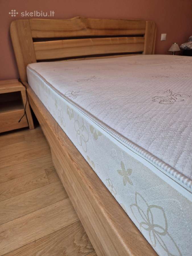 Uosinė lova su spintelėmis ir čiužiniu Gemega - nuotraukos Nr. 13