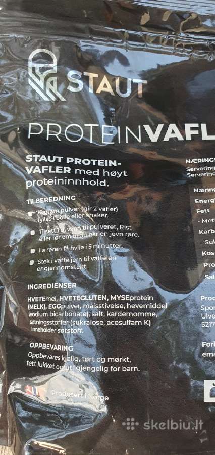 Proteininiai vafliai iš skandinavijos - nuotraukos Nr. 3
