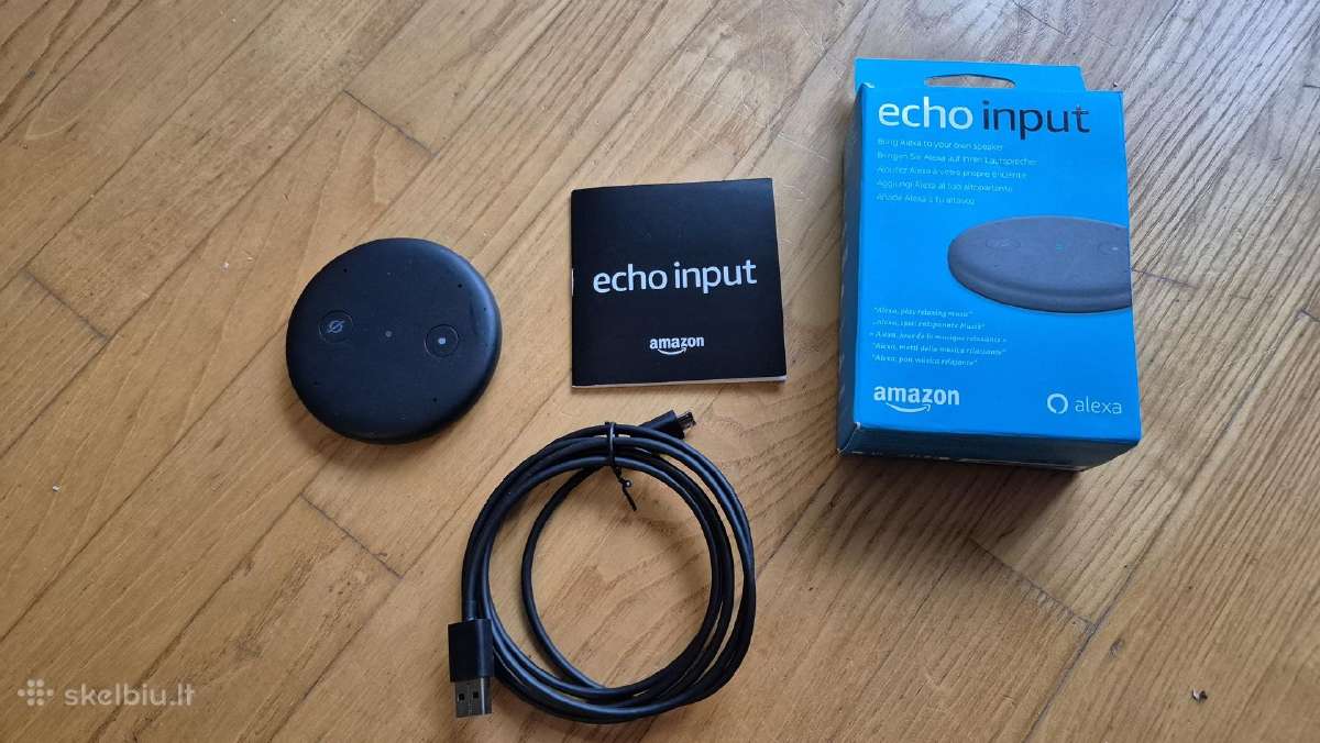Naudotas Amazon ECHO Input