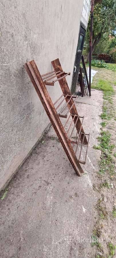 Metalinės kopėčios laiptai - nuotraukos Nr. 2