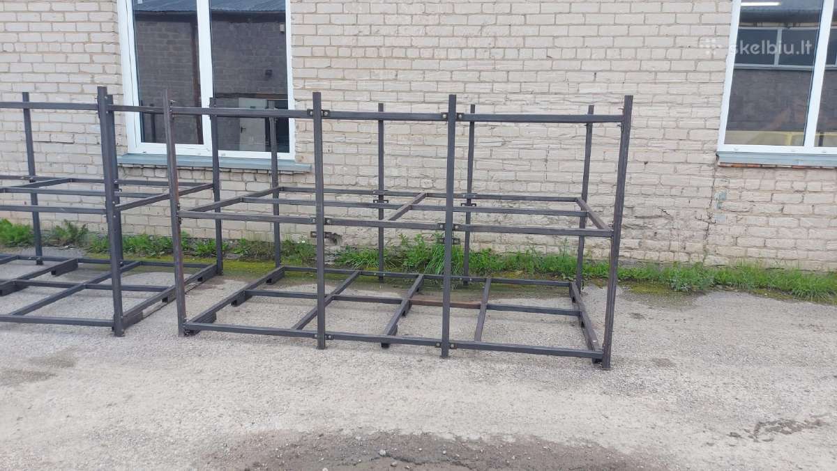 Stelažas - pastoliai. segmentai surenkami varžtais