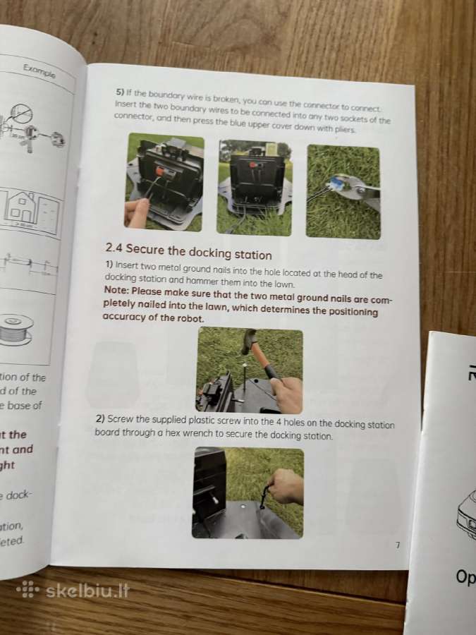 Vejos (žolės) pjovimo robotas Redkey Mgc1000 - nuotraukos Nr. 12