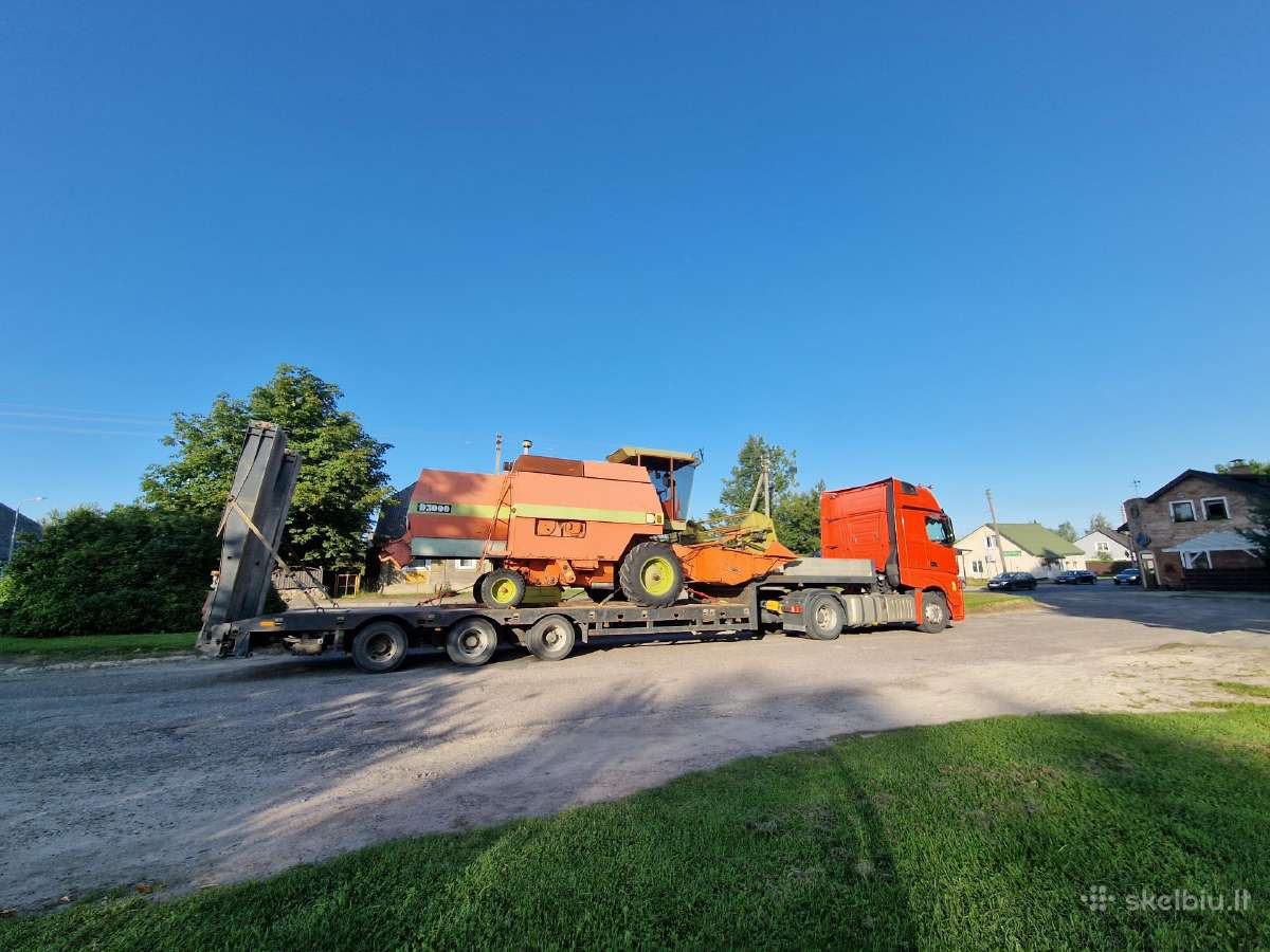 Negabaritinių krovinių transportavimas, tralas - nuotraukos Nr. 8