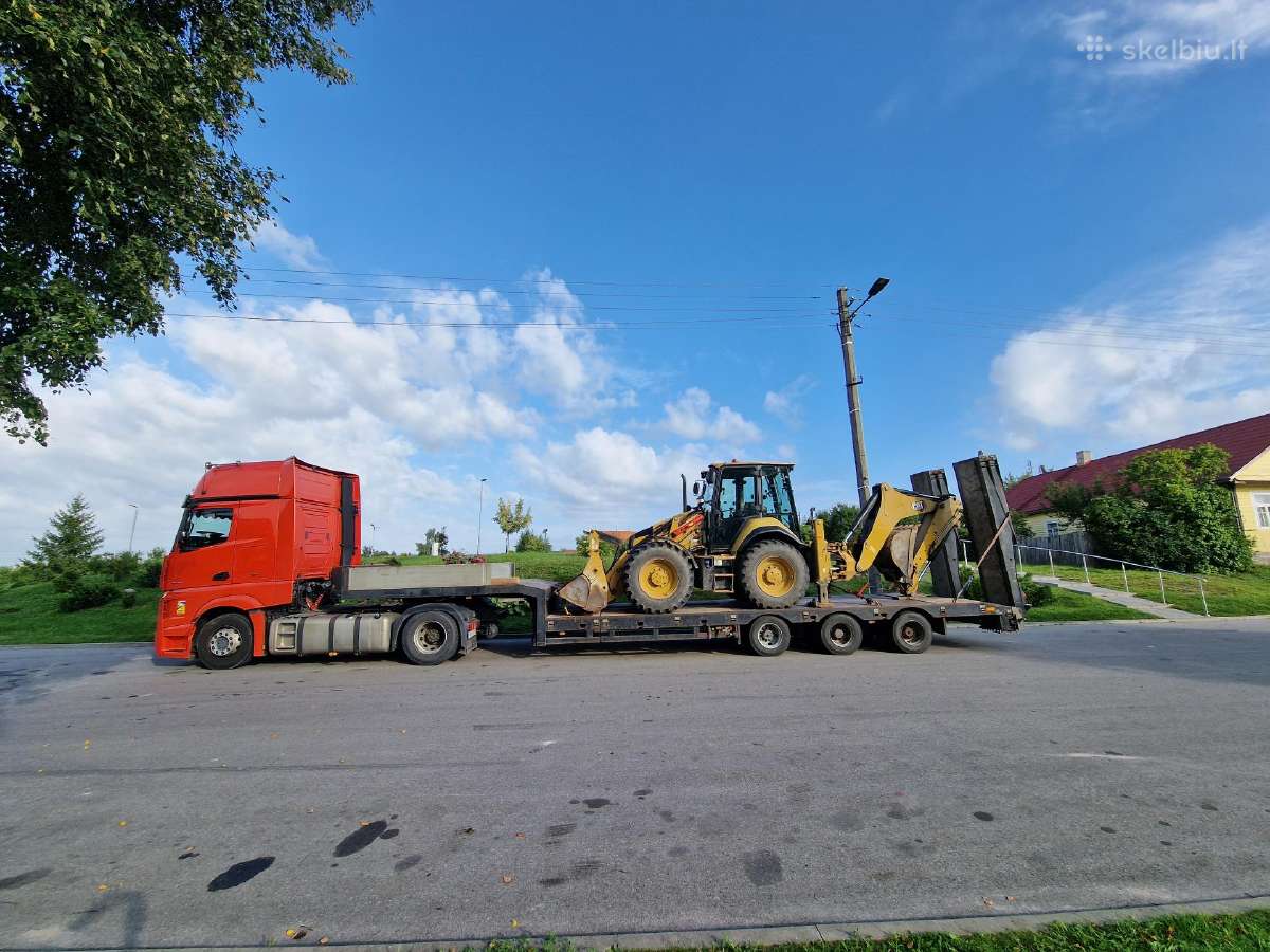 Negabaritinių krovinių transportavimas, tralas - nuotraukos Nr. 9