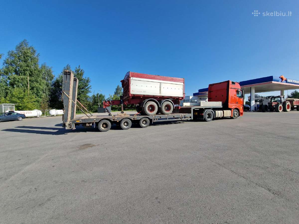 Negabaritinių krovinių transportavimas, tralas - nuotraukos Nr. 10
