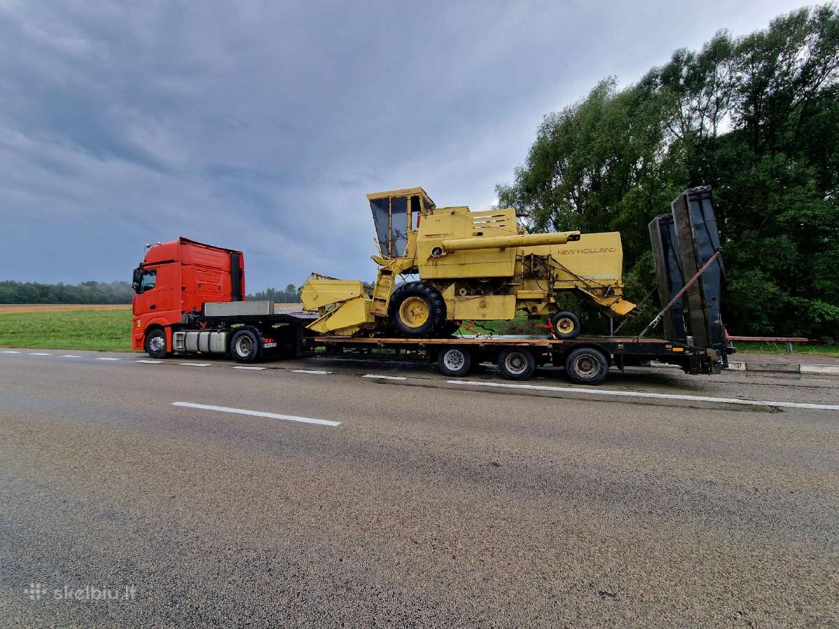 Negabaritinių krovinių transportavimas, tralas - nuotraukos Nr. 11