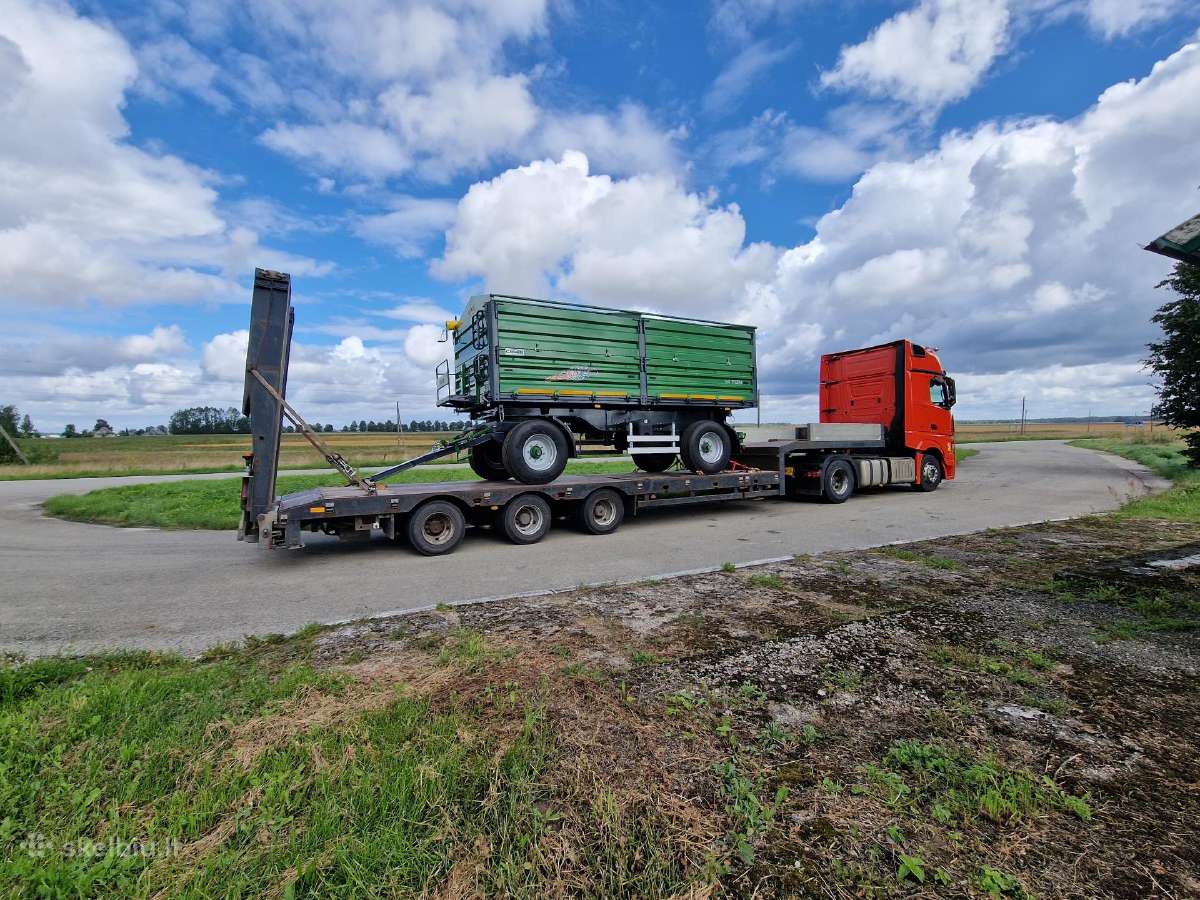Negabaritinių krovinių transportavimas, tralas - nuotraukos Nr. 12