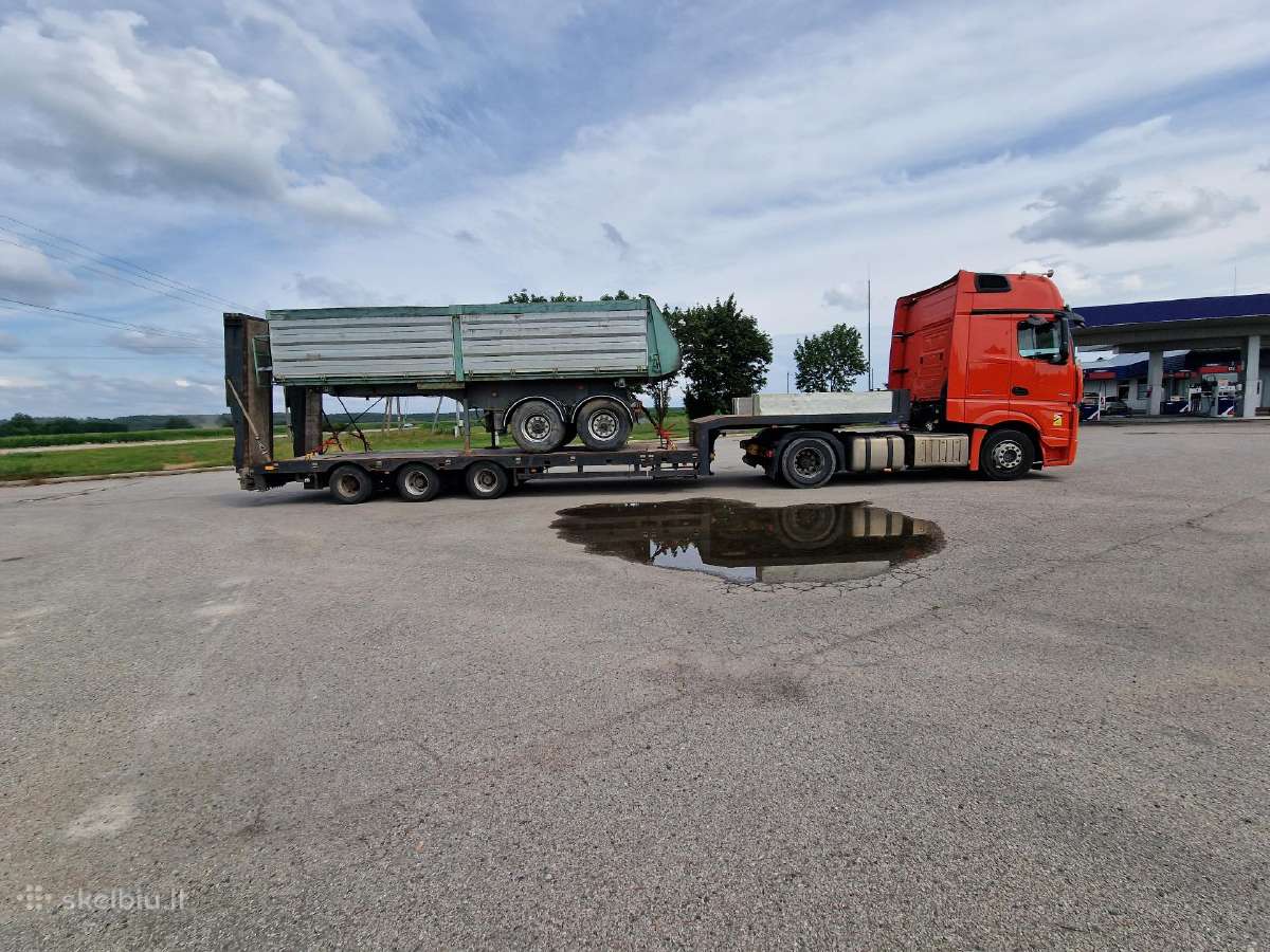 Negabaritinių krovinių transportavimas, tralas - nuotraukos Nr. 13
