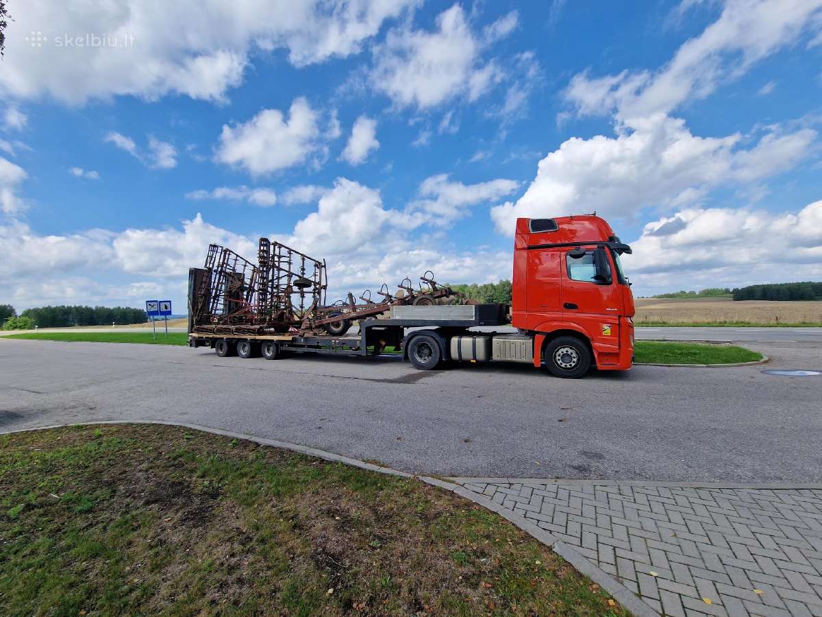 Negabaritinių krovinių transportavimas, tralas - nuotraukos Nr. 14
