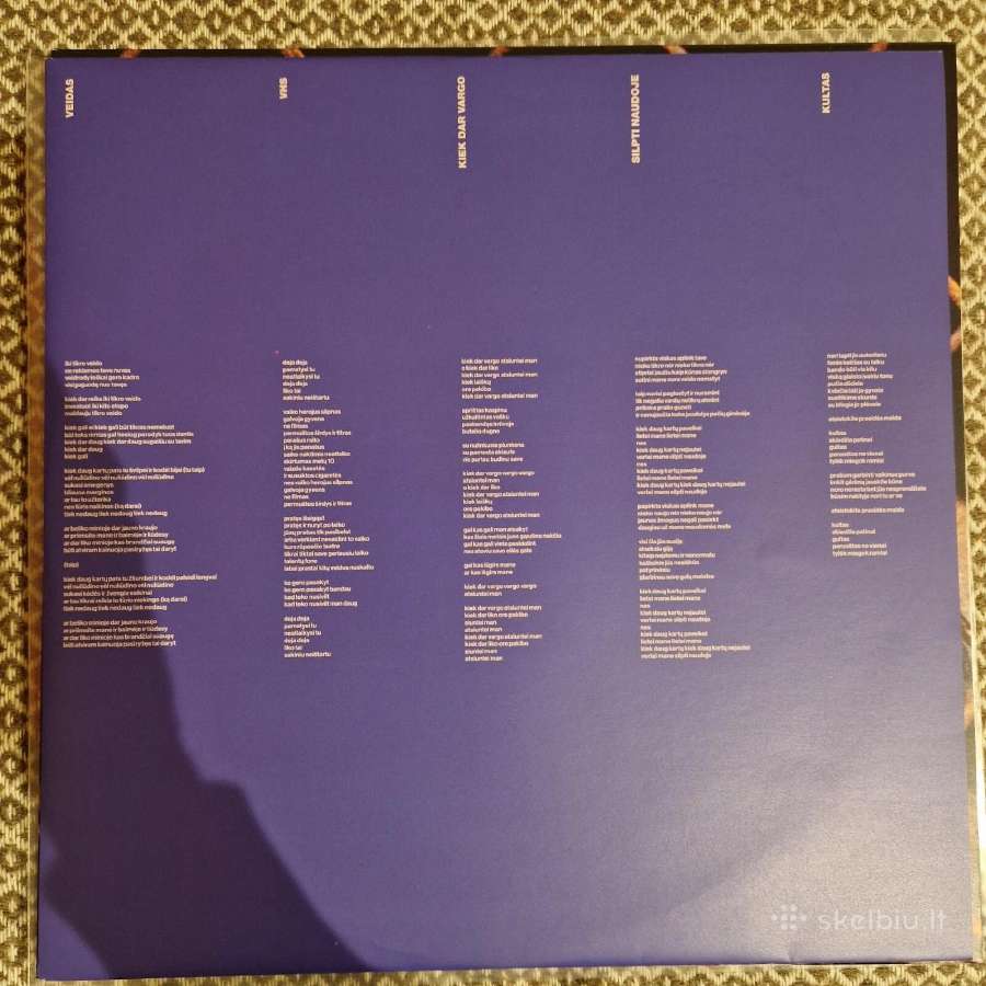 Ba. – Turtas Vinyl Lp Transparent Pink - nuotraukos Nr. 3