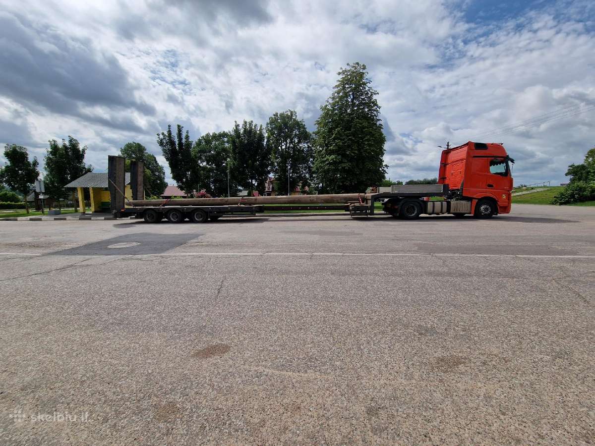 Negabaritinių krovinių transportavimas, tralas - nuotraukos Nr. 15