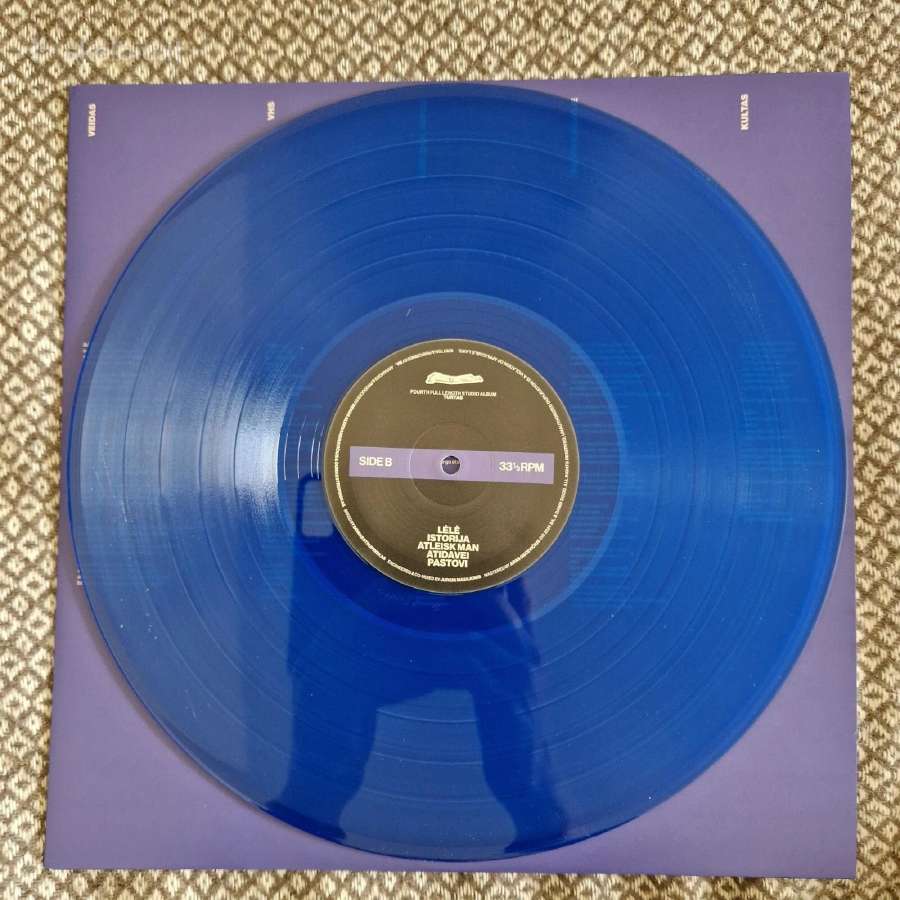 Ba. – Turtas Vinyl Lp Transparent Blue