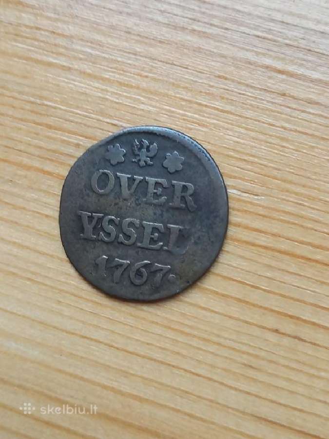 Nyderlandų- Overeiselis 1767 1 duitas