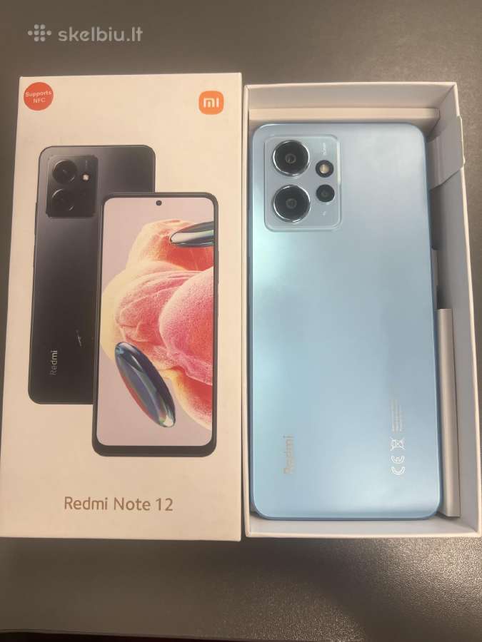 Xiaomi Redmi Note 12 4gb/128gb Naujas!