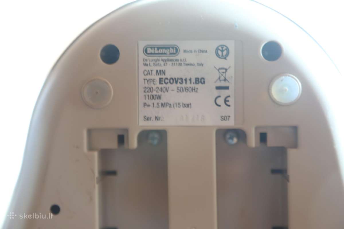 Kavos aparatas Delonghi Ecov311.bg Icona Vintage - nuotraukos Nr. 6