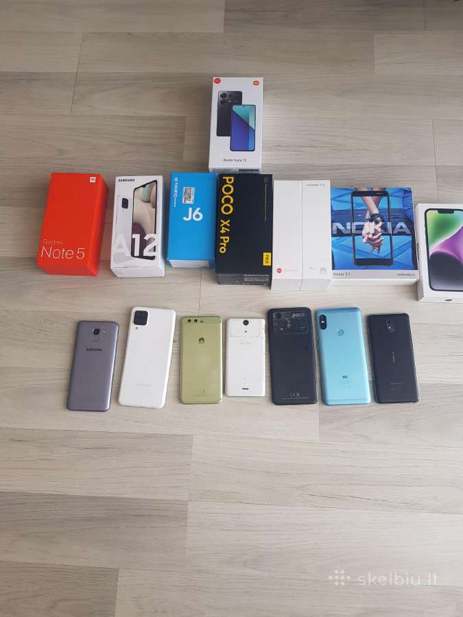 Telefonai dužusiais ekranais
