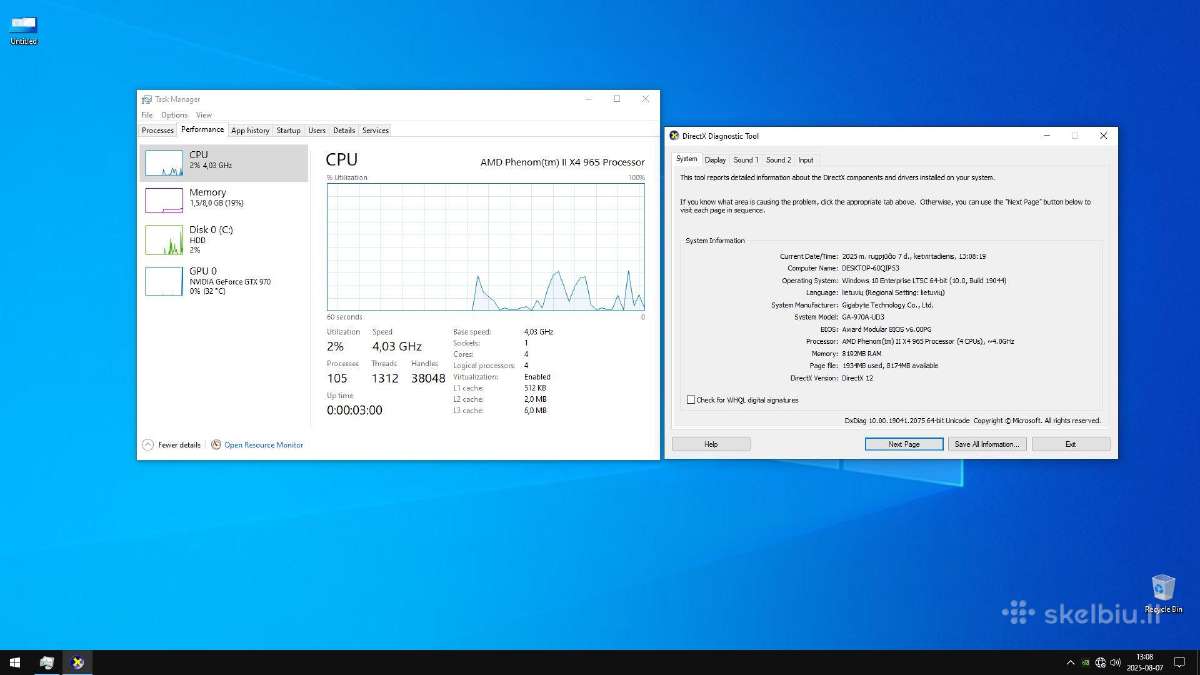 Gigabyte Ga-970a-ud3 Am3 - nuotraukos Nr. 3