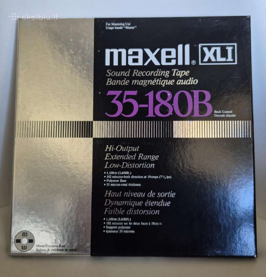 Maxell 35-180b 1100m magnetinė juosta