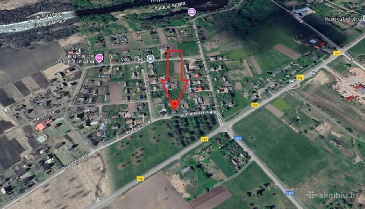 Akmenės r Kairiškiuose pardudu neįrengtą namą - nuotraukos Nr. 23
