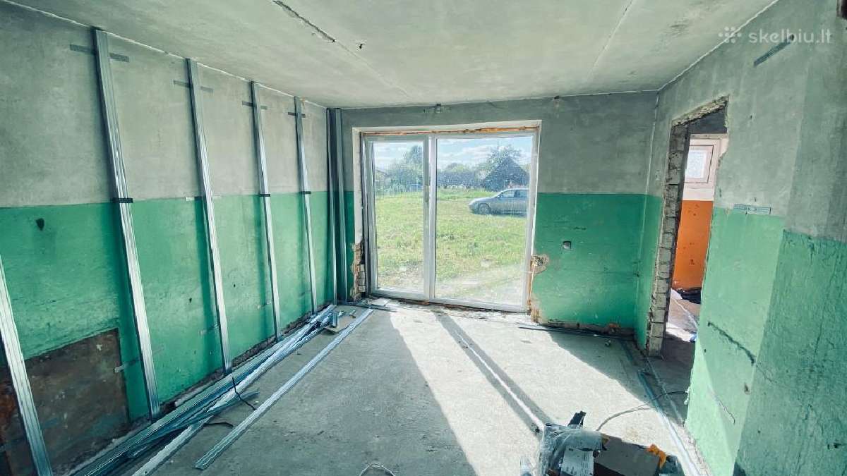 Akmenės r Kairiškiuose pardudu neįrengtą namą - nuotraukos Nr. 13