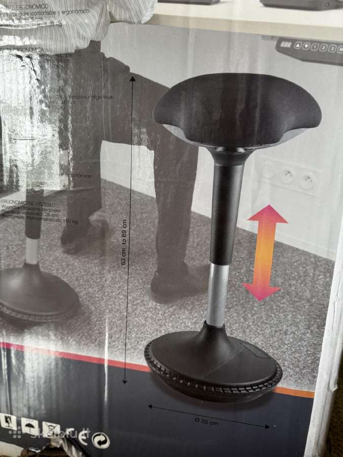 Unilux moove ergonominė kėdė - nuotraukos Nr. 3