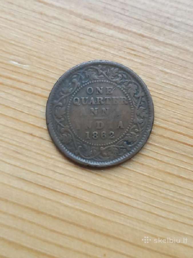 Britų Indija 1862 1/4 ana