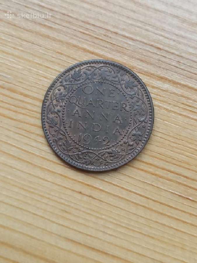 Britų Indija 1942 1/4 ana