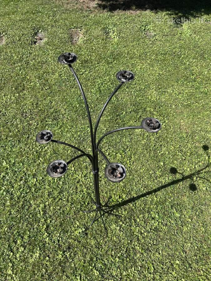 Metalinė Žvakidė statoma ant grindų - nuotraukos Nr. 2