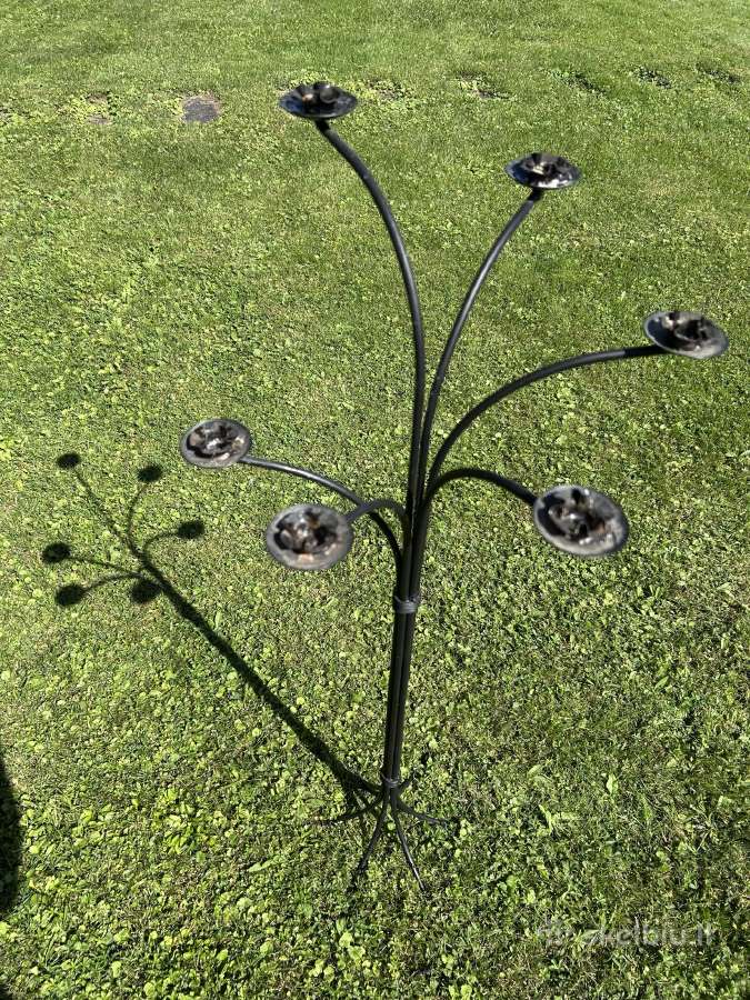 Metalinė Žvakidė statoma ant grindų - nuotraukos Nr. 6