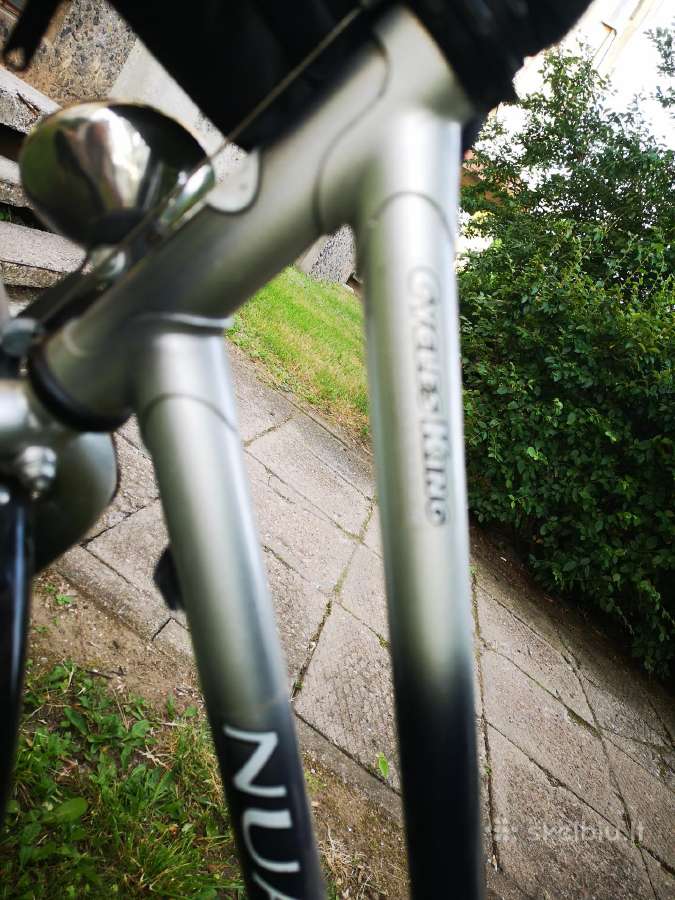 Dviratis Cycles King, pilkos/juodos /sidabrinės sp - nuotraukos Nr. 8