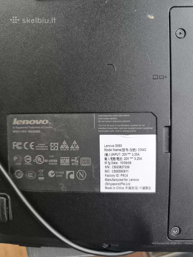 Nešiojamas kompiuteris Lenovo - nuotraukos Nr. 2