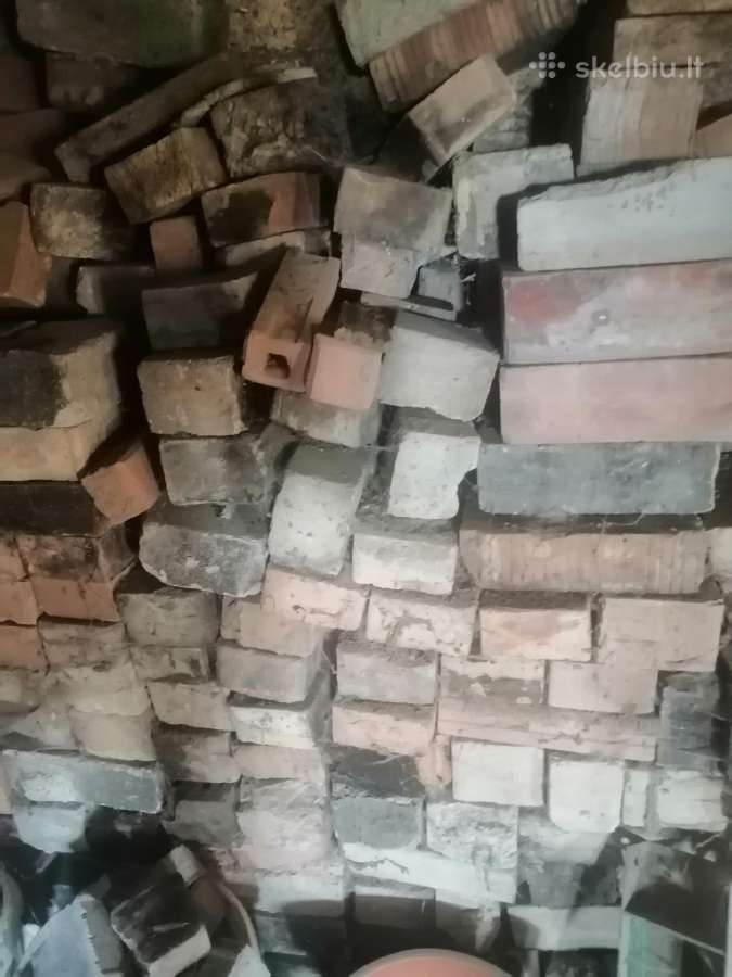 Plytos-šamotinės+baltos silikato +kokliai