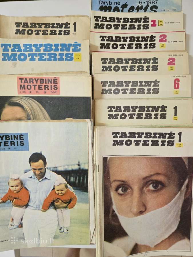 Seni žurnalai Tarybinė moteris 55 vnt