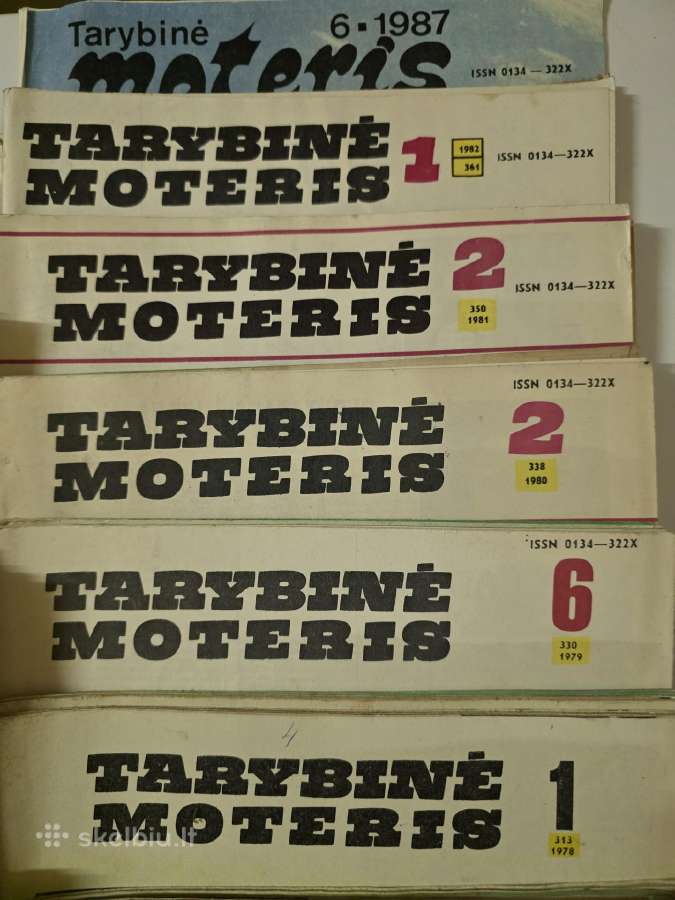 Seni žurnalai Tarybinė moteris 55 vnt - nuotraukos Nr. 2