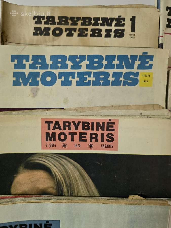 Seni žurnalai Tarybinė moteris 55 vnt - nuotraukos Nr. 6