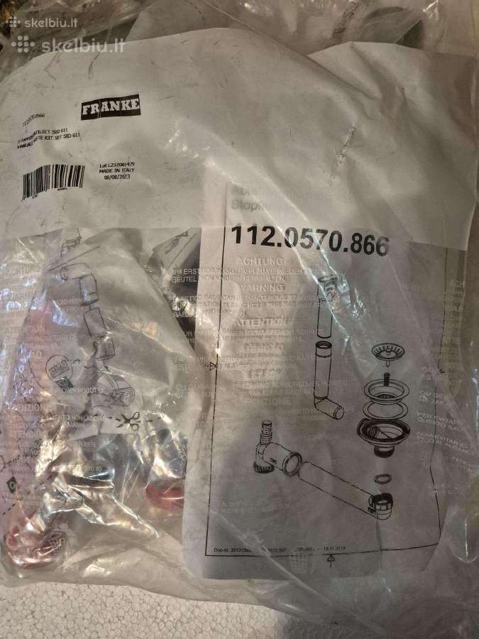 Parduodu dugno vožtuvą plautuvei