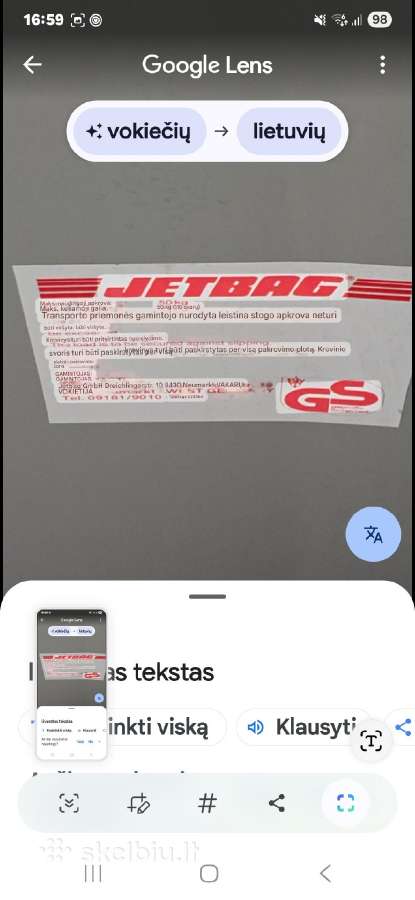 Stogo bagažinė Jet Bag - nuotraukos Nr. 9
