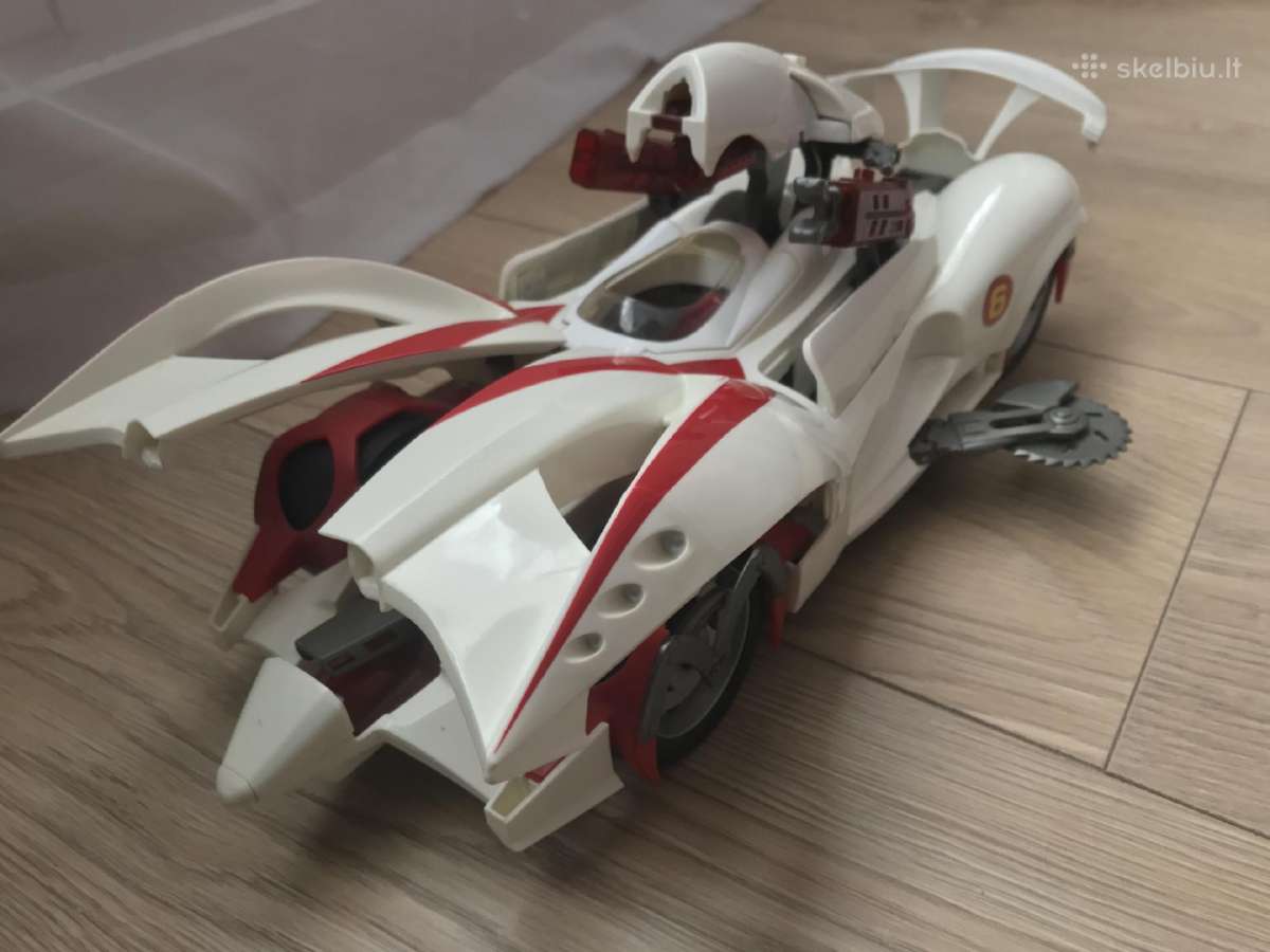 Speed Racer Mach 6 modelis su figurėle - nuotraukos Nr. 5