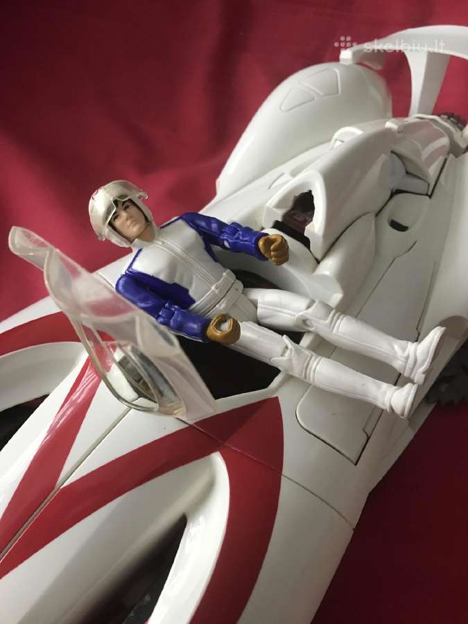 Speed Racer Mach 6 modelis su figurėle - nuotraukos Nr. 7