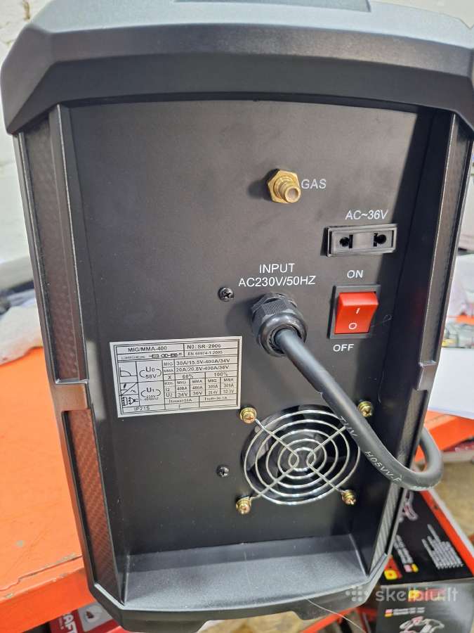 Kempai Bulltech 500a + balionas + reduktorius - nuotraukos Nr. 29